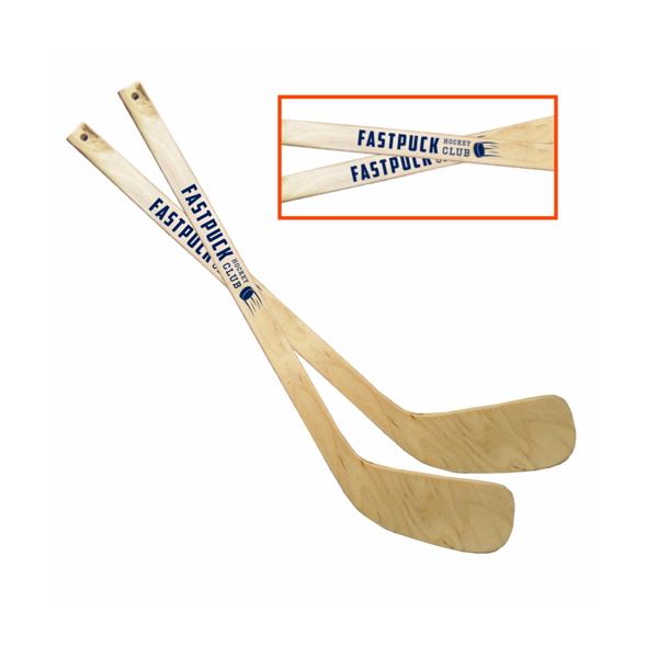 TGB24123 24" Wooden Hockey Stick With Custom Imprint